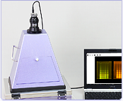 CCDカメラ　ゲル撮影装置