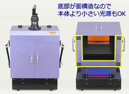 ゲル切出　CCD撮影　イルミネーター組合せ