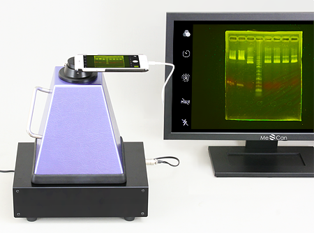 iPhoneスマホ・ゲル撮影装置