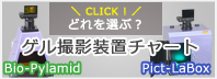 ゲル撮影装置　選び方チャート　バナー