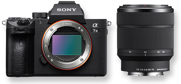 顕微鏡用フルサイズミラーレスカメラ　Sony α7Ⅲ　レンズ付きセット